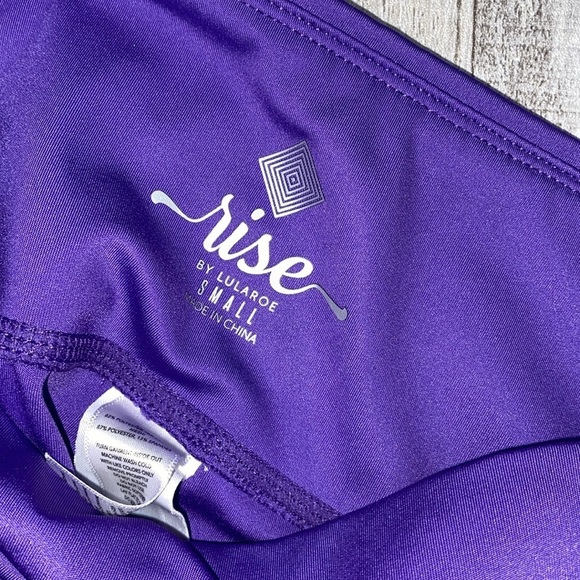 Lularoe Rise purple yoga leggings size small - Picture 2 of 5